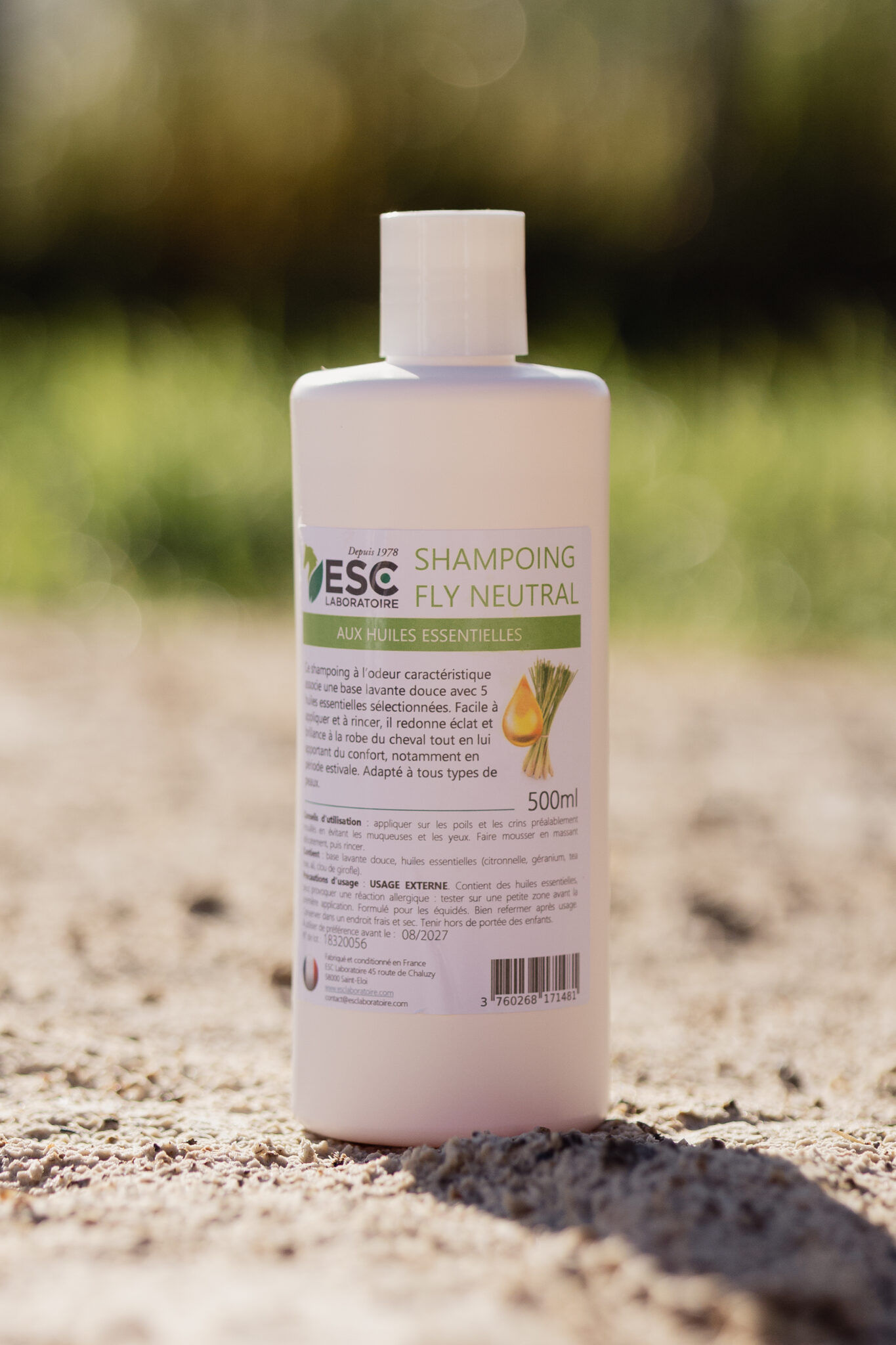 SHAMPOING FLY NEUTRAL – Shampoing confort estival – Enrichi en huiles essentielles – Image 2