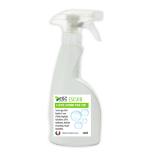 ESCUIR SPRAY – Entretien des cuirs cheval – Savon glycériné liquide