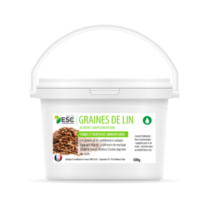 GRAINES DE LIN – Digestion cheval – Graines non cuites