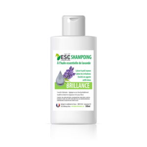 SHAMPOING BRILLANCE – Soin nettoyant crins cheval – Enrichi en huiles essentielles