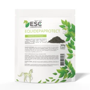 EQUIDEPAPROTECT – Parasites intestinaux cheval – Complément enrichi à base de plantes