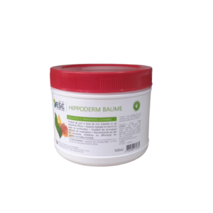 HIPPODERM BAUME – Pommade crevasses cheval – Enrichie en cire d’abeille et oxyde de zinc