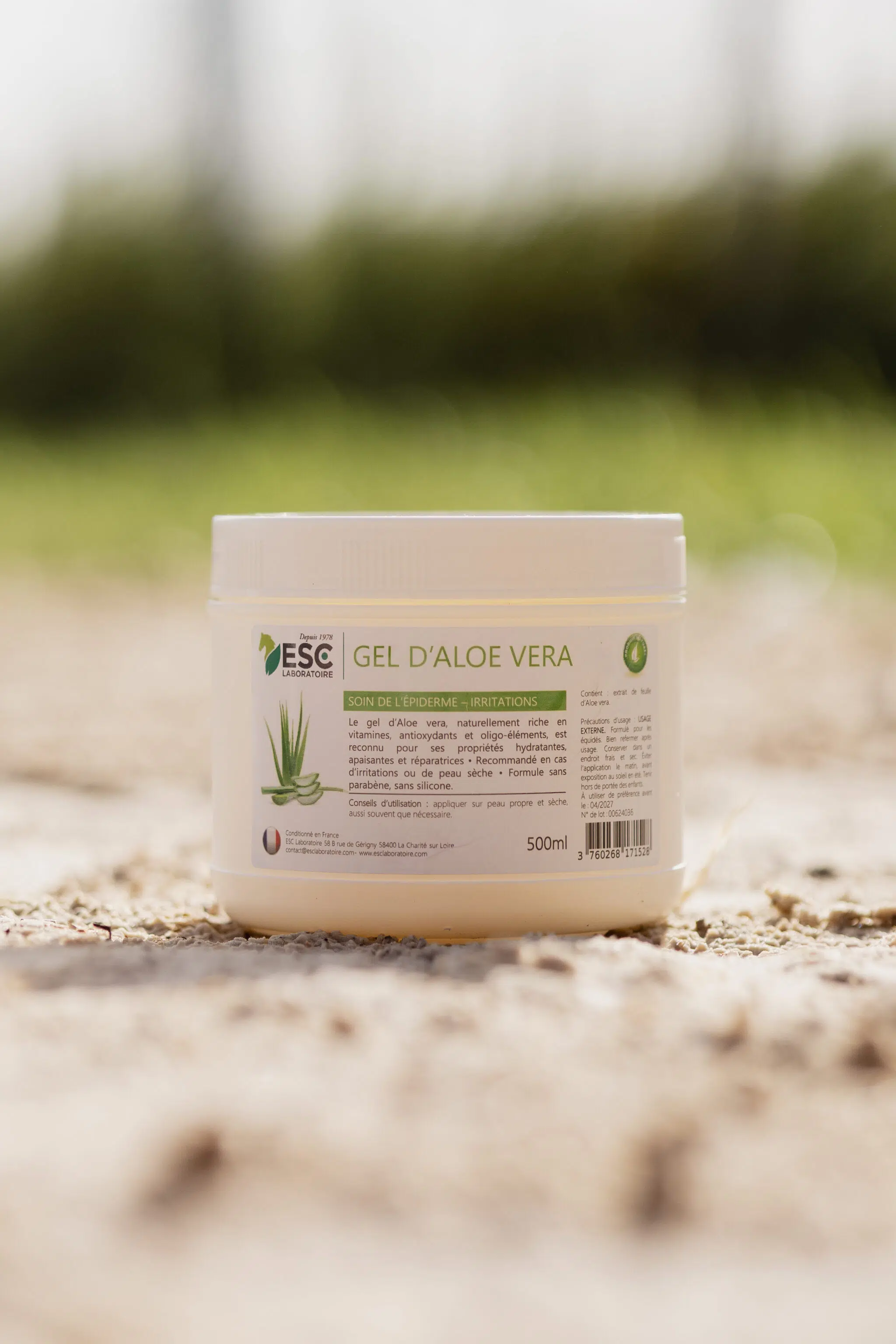 GEL D'ALOE VERA - À base de pulpe d'Aloé - Soin hydratant de l'épiderme du cheval – Image 2