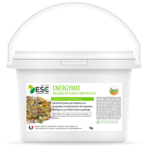 ENERGYMIX – Soutien de l’effort chez le cheval – Mélange de plantes