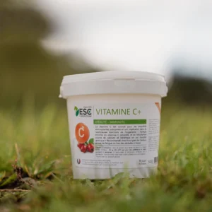 VITAMINE C+ – Soutien de l’effort du cheval – Contient de la vitamine C naturelle