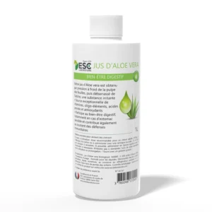 JUS D’ALOE VERA – Source de nombreux nutriments – Bien-être digestif cheval