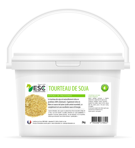 tourteau de soja cheval sans OGM