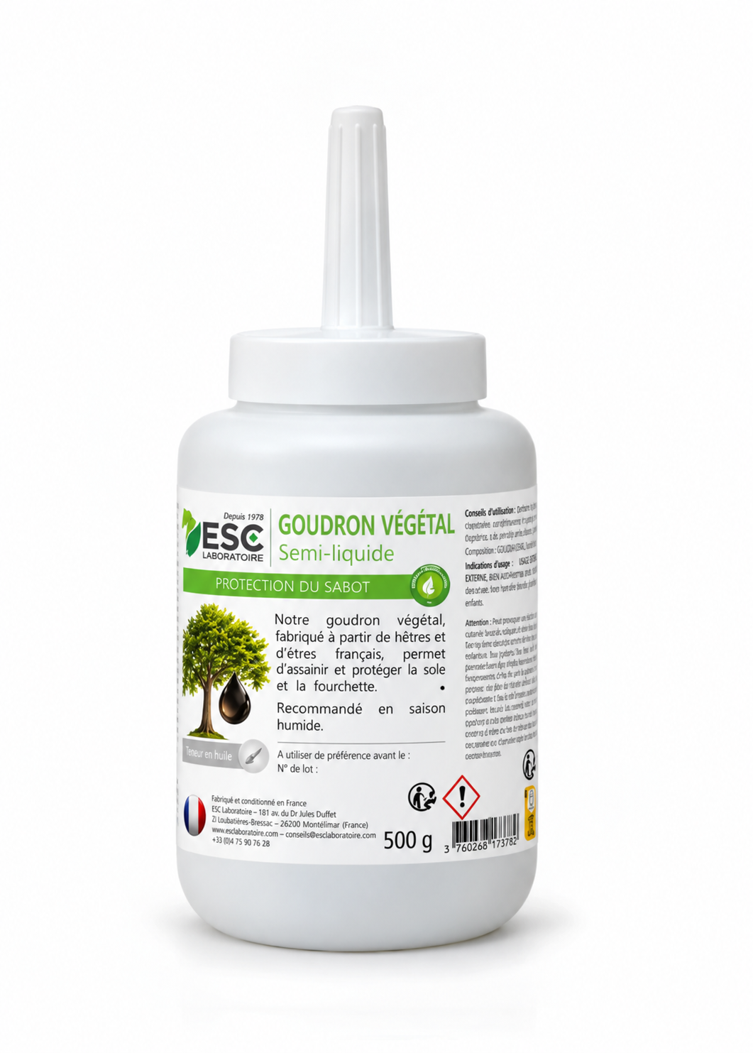 GOUDRON VÉGÉTAL - Protection de la corne - Semi-liquide