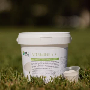 VITAMINE E + – Antioxydant, immunité et résistance à l&rsquo;effort cheval