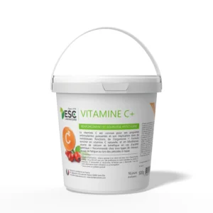 VITAMINE C+ – Soutien de l’effort du cheval – Contient de la vitamine C naturelle