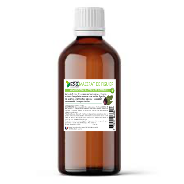 MACERAT DE BOURGEON DE FIGUIER - Gemmothérapie cheval - Stress et troubles digestifs