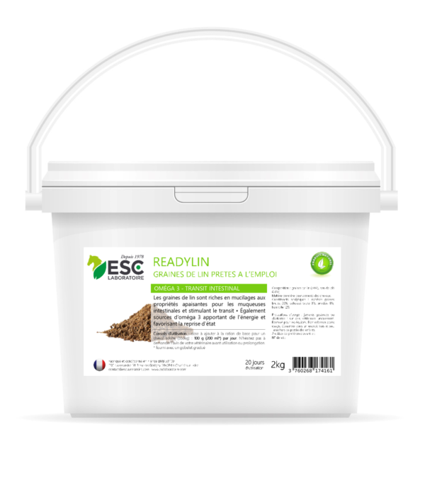 READYLIN Graines de lin prêtes à l'emploi - Digestion cheval