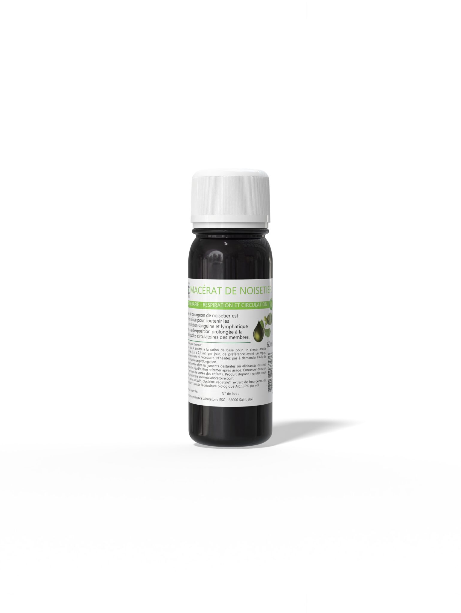 MACERAT DE BOURGEON DE NOISETIER - Gemmotherapy horse - Breathing and circulation