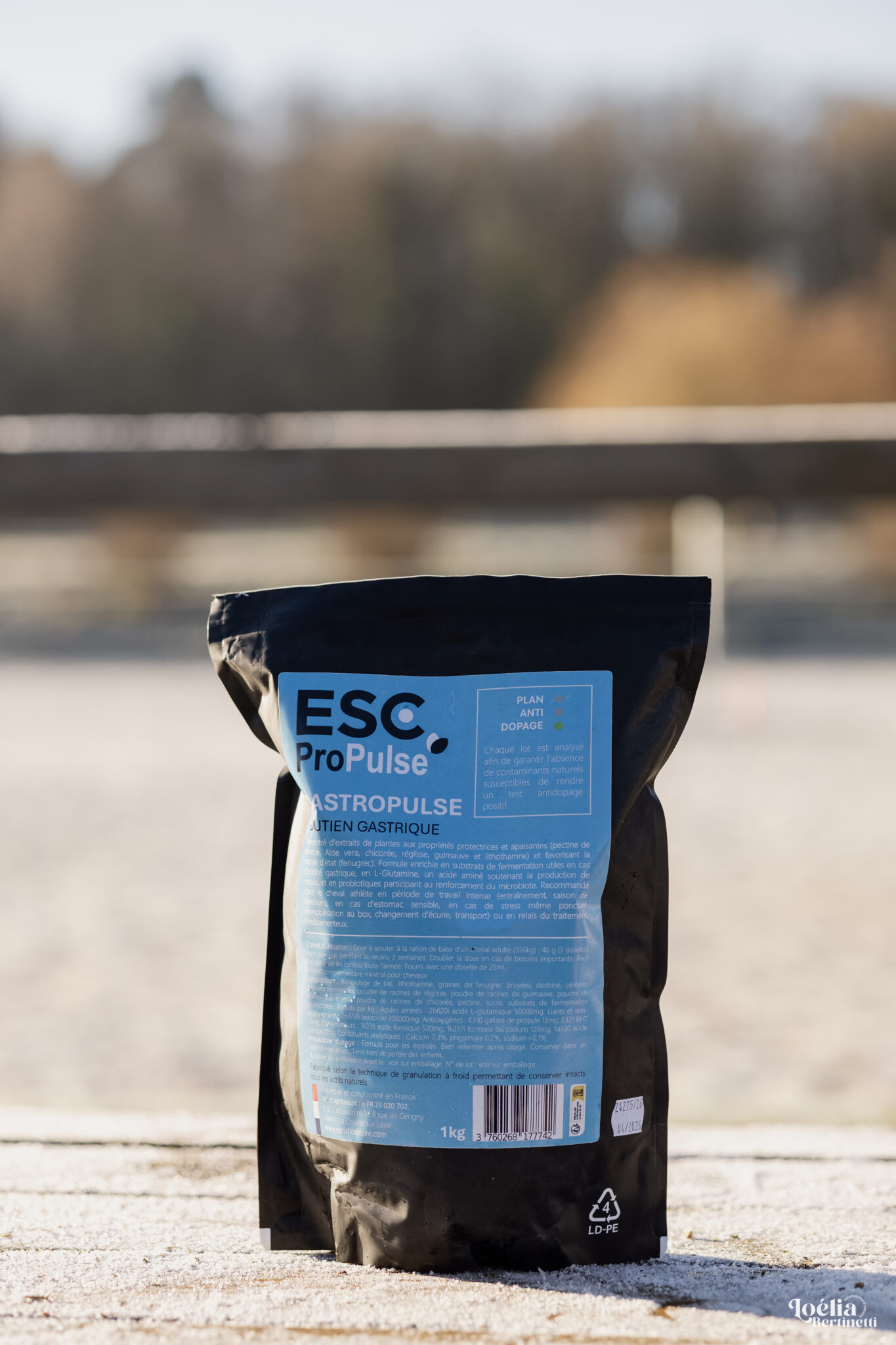 Gastropulse ESC Laboratoire - dos du sachet