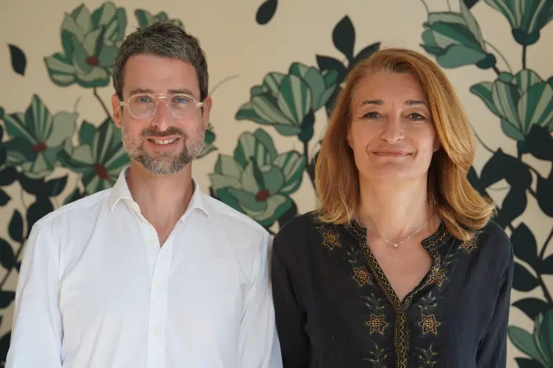 Caroline de Rosière et Marc Burin des roziers