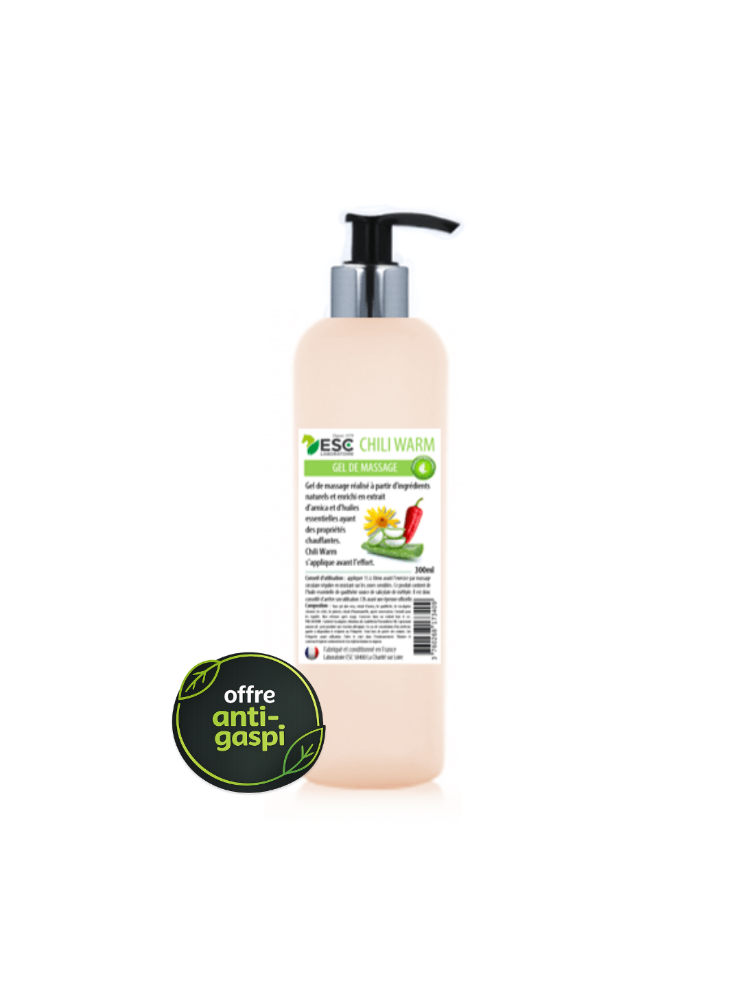 Chili Warm Gel - ESC Laboratoire