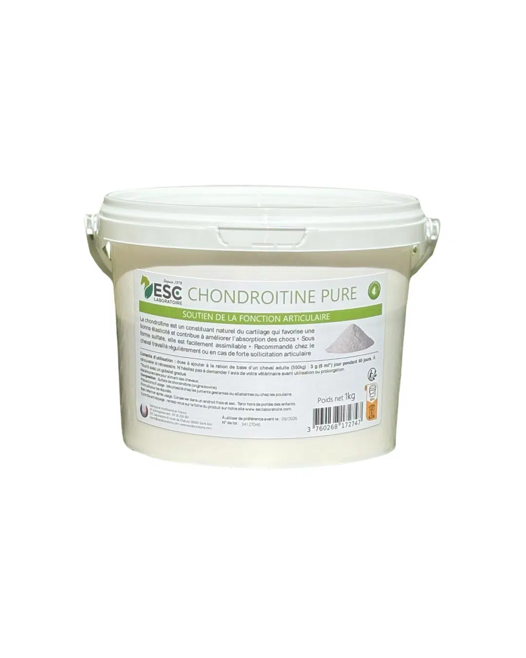 Chondroitine pour cheval 1kg